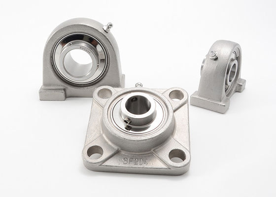 440c 420叩かれた基礎ピロー・ブロック軸受けRelubricatableはボール ベアリングの短い足SUCPW201を取付けた